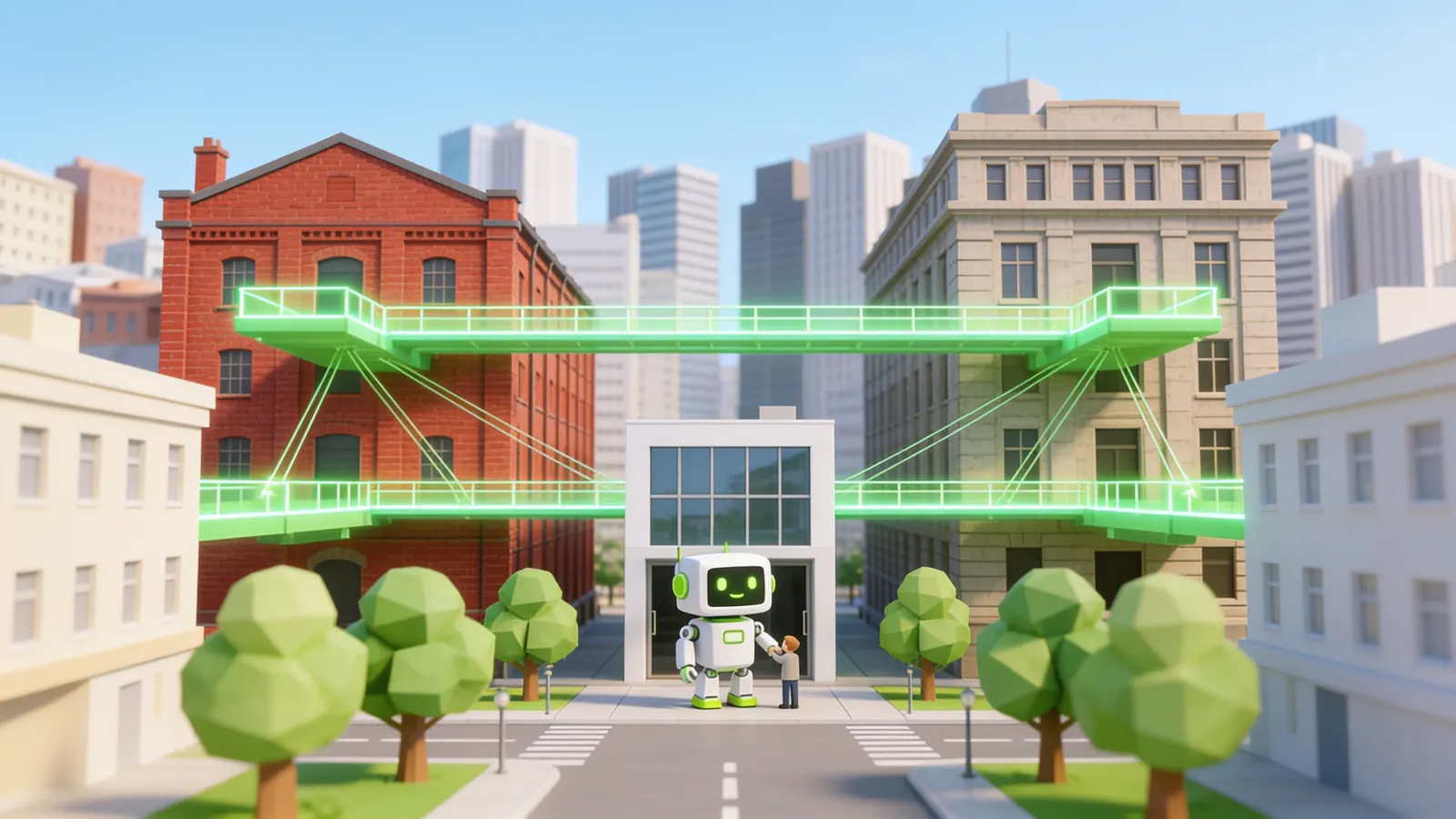 AI integratie bestaande systemen ©greencreatives (ai agency amsterdam)
