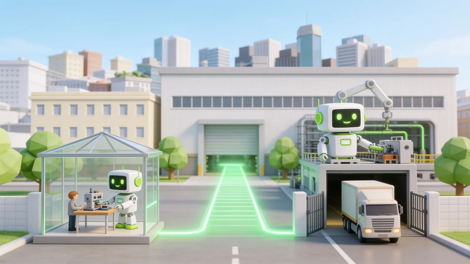 AI pilot project implementation ©greencreatives (ai agency amsterdam)