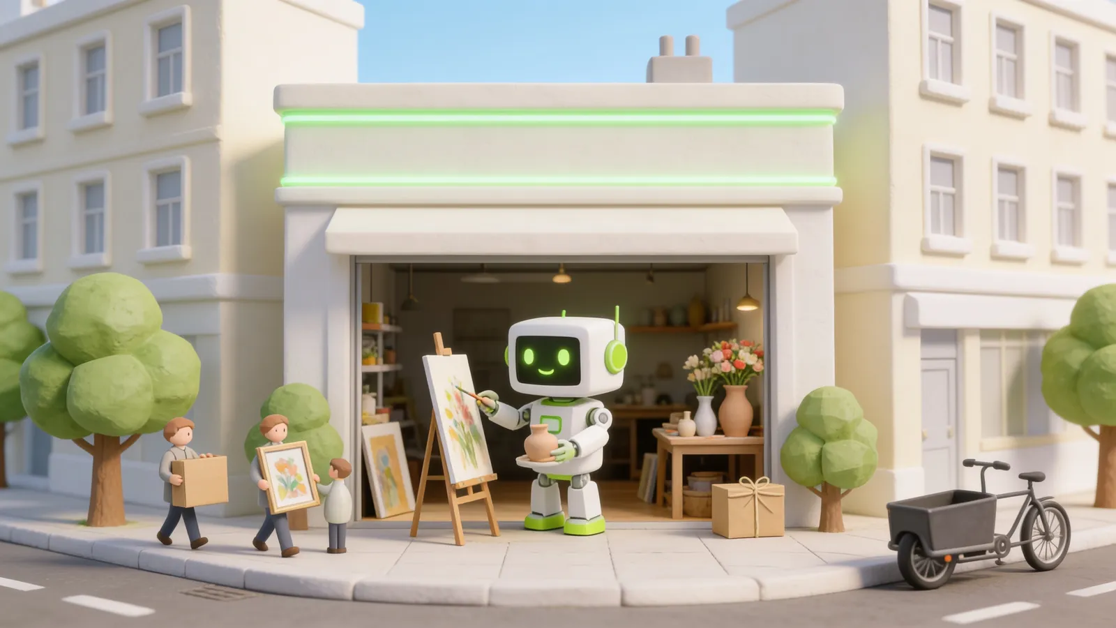 generative AI business toepassingen ©greencreatives (ai agency amsterdam)